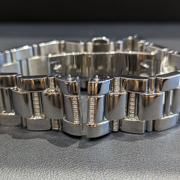 Limited Edition (#252 of 500) Michele Art Deco Diamond Pavé Watch - Picture 9 of 12